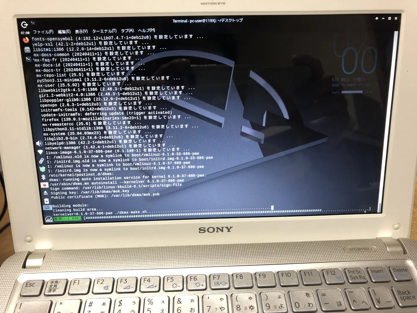 VAIO ネットブック VPCW119XJ
